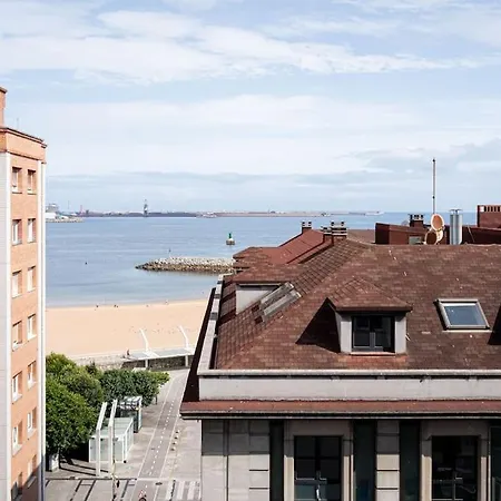 Myhousespain - Moderno Piso Frente Al Mar Gijon Exterior photo